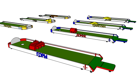 ФИДЖИТАЛ МИНИ ГОЛЬФ«PHIDGITAL MINI GOLF CITY 9»