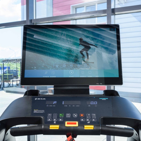 SH-T9100T Профессиональная беговая дорожка (Android-дисплей, 31,5") SHUA