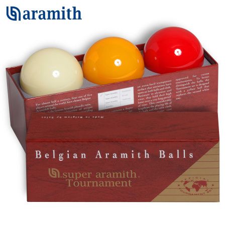 Шары Super Aramith Tournament Carom ø61,5мм 3шара