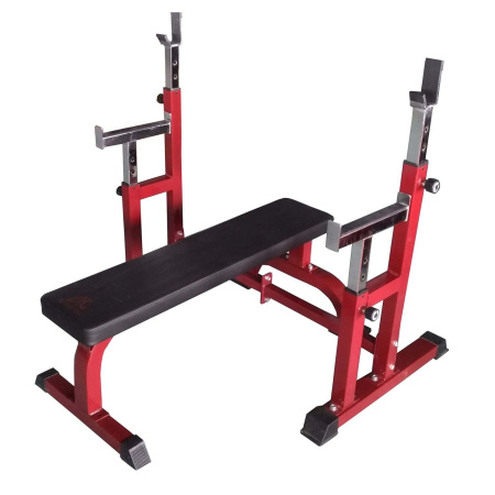 Скамья со стойками под штангу DFC wine DZ005FB