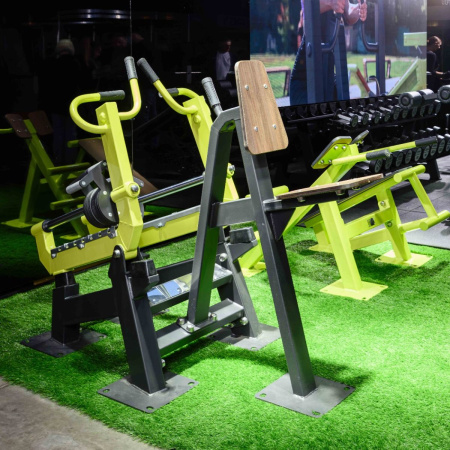 F-2809 Уличный тренажер Наклонная тяга с переменной нагрузкой ZAVODSPORTA