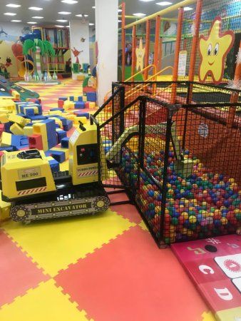 Экскаватор "Mini Excavator" с ограждением