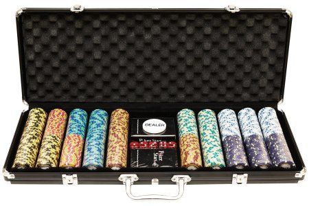 Набор для покера Monte Carlo на 500 фишек