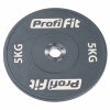 Диск профессиональный обрезиненный (цветной) D51 мм PROFI-FIT 5 кг