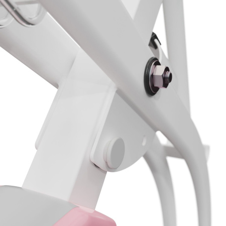 Велотренажер X-Bike DFC DavCreator, бело-розовый