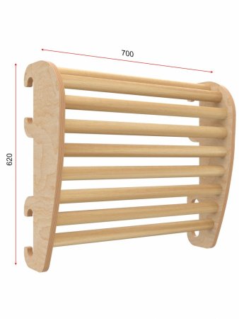 Тренажер для спины на шведскую стенку