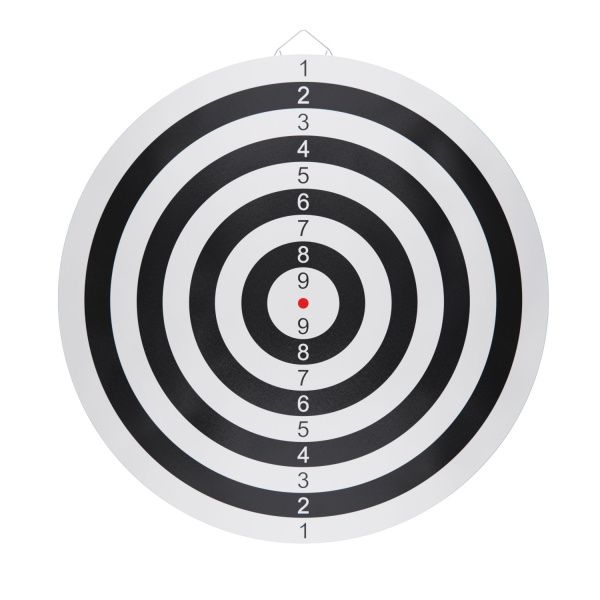 Дартс DFC двусторонний 40,3 см, 6 дротиков