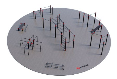 Проект "Районная площадка для Воркаут 3-3"
