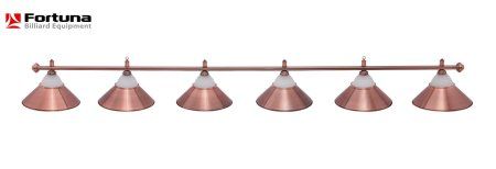 Светильник Fortuna Alison Red Bronze 6 плафонов