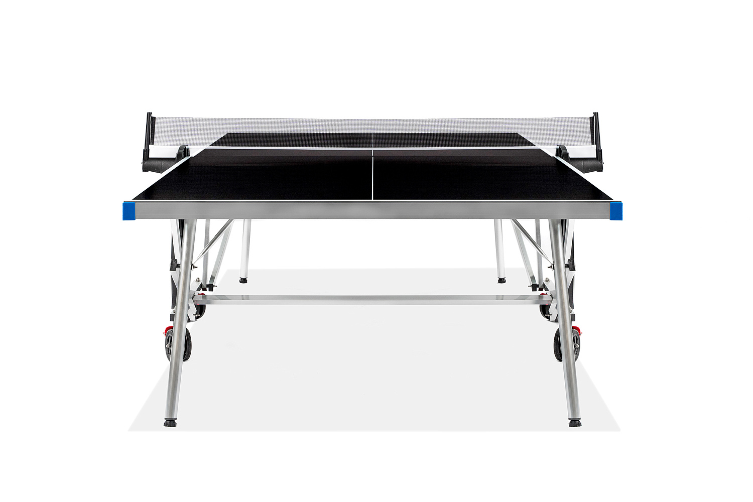 Теннисный стол всепогодный "W-800 Outdoor" (274 х 152,5 х 76 см) алюминиевый, с комплектом (сетка, 2