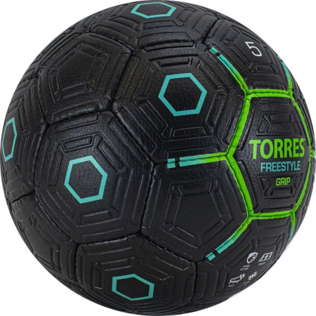 Мяч футбольный TORRES FREESTYLE GRIP, р.5, F323765