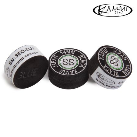 Наклейка для кия Kamui Black ø14мм Super Soft 1шт.