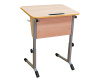 Стол ученический одноместный (оранжевый кант)