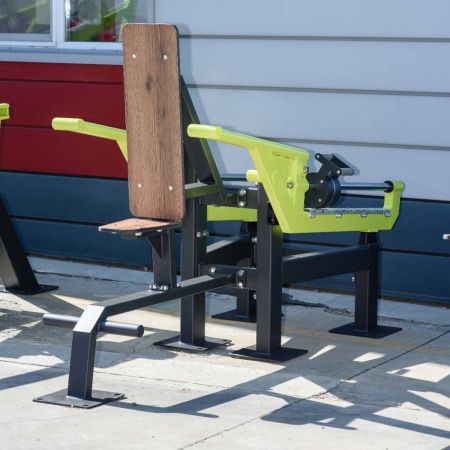 F-2806 Уличный тренажер Трицепс-машина (имитация отжиманий) с переменной нагрузкой ZAVODSPORTA