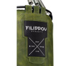 Боксёрский мешок FILIPPOV Ø40 кожа (Зеленый) - 110см/40см/43-45кг
