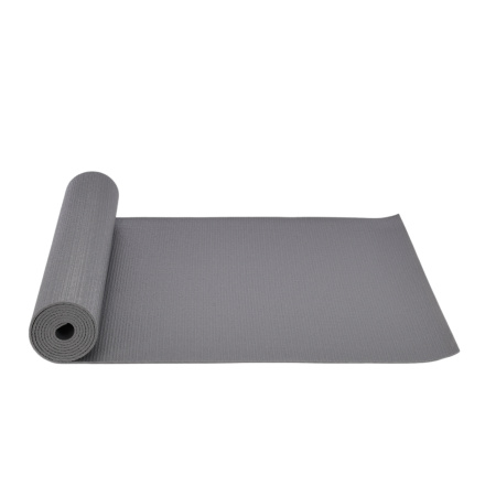 Коврик для фитнеса и йоги YM01-PVCYO-Grey 173 х 61 х 0,3 см