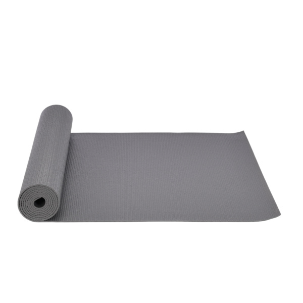 Коврик для фитнеса и йоги YM01-PVCYO-Grey 173 х 61 х 0,3 см