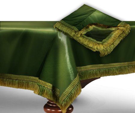 Чехол для бильярдного стола 10-8 "Элегант" (зеленый)