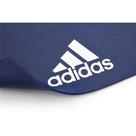Тренировочный коврик (фитнес-мат) Adidas, 7 мм, синий