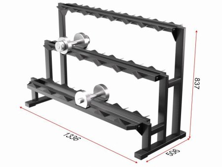 Стойка для гантелей разборная (на 20 мест)