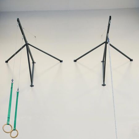 Консоль для канатов и шестов (графит), вынос 2 м ZAVODSPORTA