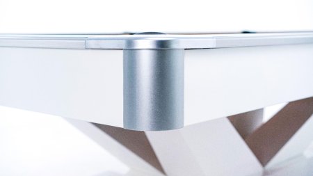 Бильярдный стол для пула RASSON "Victory 2 Plus" 8 футов (белый, сланец 30 мм)