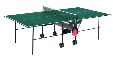 Теннисный стол для помещений SUNFLEX Hobbyplay (зеленый)