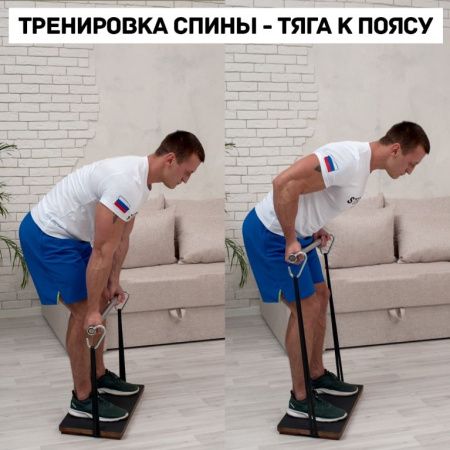 Гриф STECTER Resistance Bar BOX (комплект с резиновыми петлями)