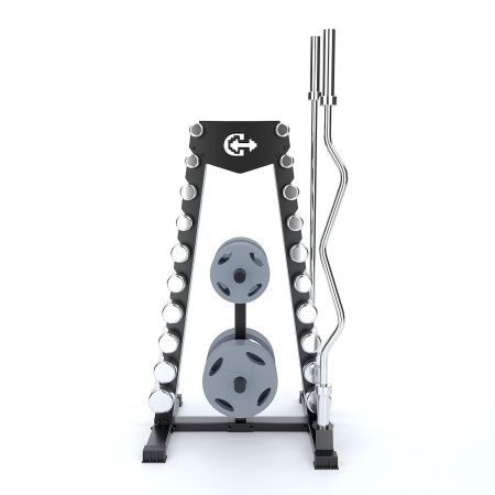 Стойка для хранения гантелей, дисков и грифов Domsen Ds49 d25мм