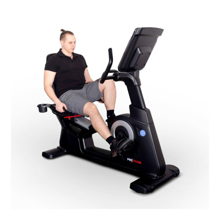 Велотренажер Protrain K9003RW-LED, горизонтальный
