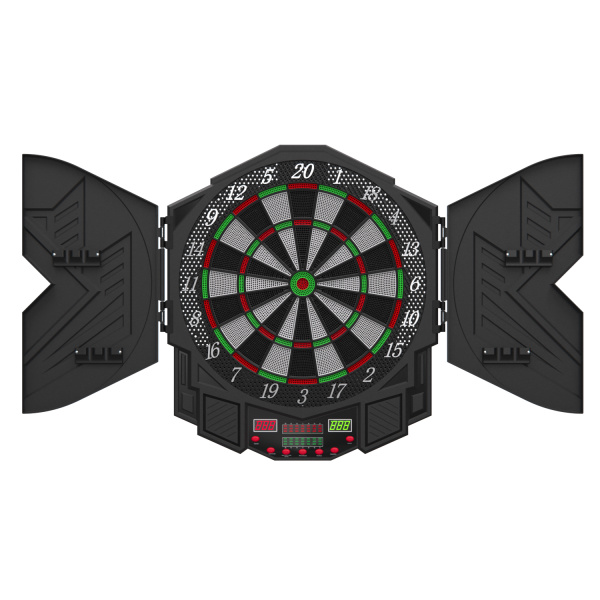 Электронный дартс DFC DARKBOARD, 12 дротиков