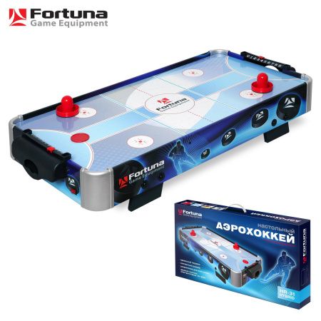 Аэрохоккей Fortuna HR-31 Blue Ice Hybrid настольный 86х43х15см