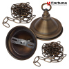Светильник Fortuna Toscana bronze antique 1 плафона