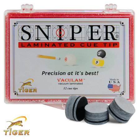 Наклейка для кия Tiger Sniper ø14мм Medium/Hard 1шт.