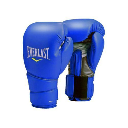 Перчатки тренировочные Everlast Protex2 Синий REG 14 Oz