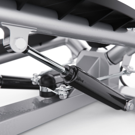 Большой поворотный степпер DFC X-STEPPER с эспандерами