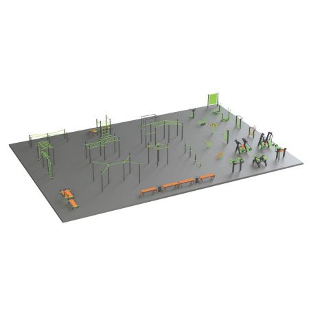 S-1018 Спортивная площадка 600 кв.м ZAVODSPORTA