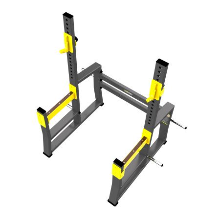 Стойка для приседания и жима DHZ с ограничителями (Squat Rack)