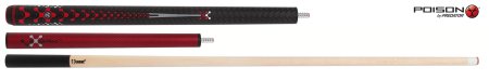 Кий Poison VX⁵ Jump-Break Red GTX™ Grip 3PC Пул 19oz