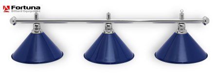Светильник Fortuna Prestige Silver Blue 3 плафона