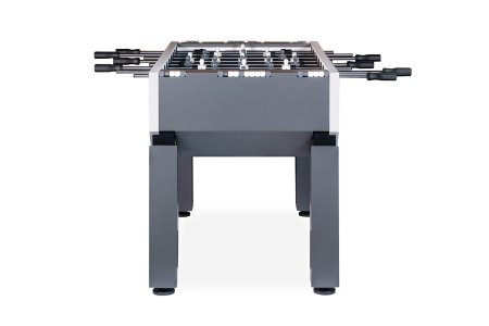 Игровой стол - футбол "NineStar Iron Pro ITSF Grey" (144х75,5х90)