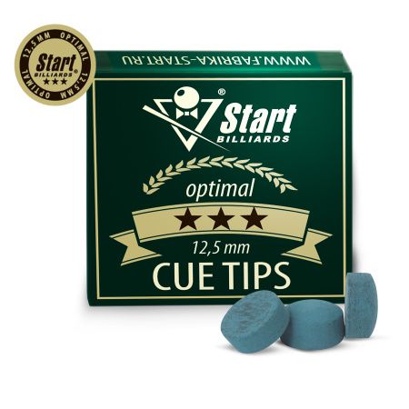 Наклейка Startbilliards Cue Tips optimal 3* 12,5мм (50 шт)
