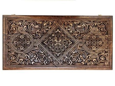 Нарды резные "Армянский узор 8" 60, Ustyan