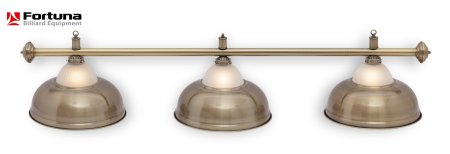 Светильник Fortuna Crown Bronze 3 плафона