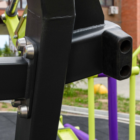 F-2807 Уличный тренажер Верхняя тяга с переменной нагрузкой ZAVODSPORTA