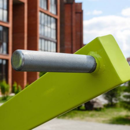 F-2807 Уличный тренажер Верхняя тяга с переменной нагрузкой ZAVODSPORTA