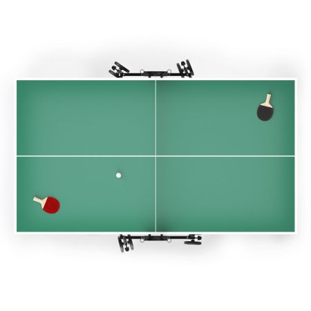 Теннисный стол UNIX Line Compact indoor 18mm MDF (Green)
