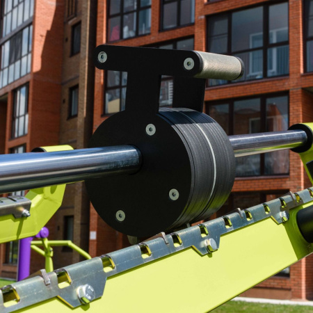 F-2801 Уличный тренажер Жим вверх с переменной нагрузкой ZAVODSPORTA