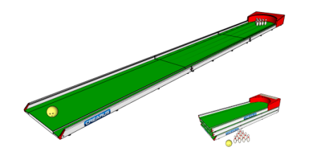 Площадка для игры в боулинг «STREET BOWLING»