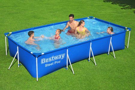 Каркасный бассейн Bestway 56424 (400x211x81, с фильтр-насосом)